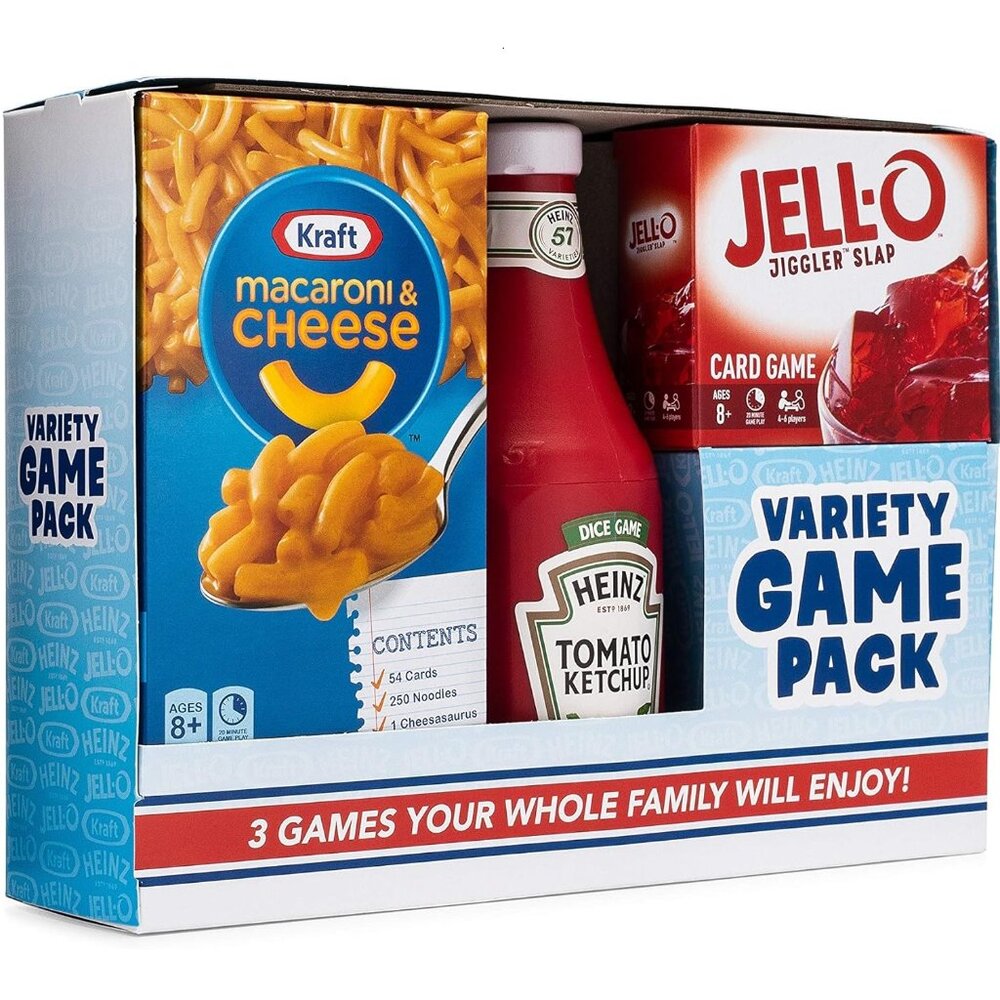 3/$55❤️KRAFT JELL-O HEINZ Variety Game Pack Set Cards Dice Family Fun On The Go